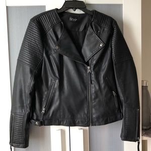 TopShop Faux Leather Jacket